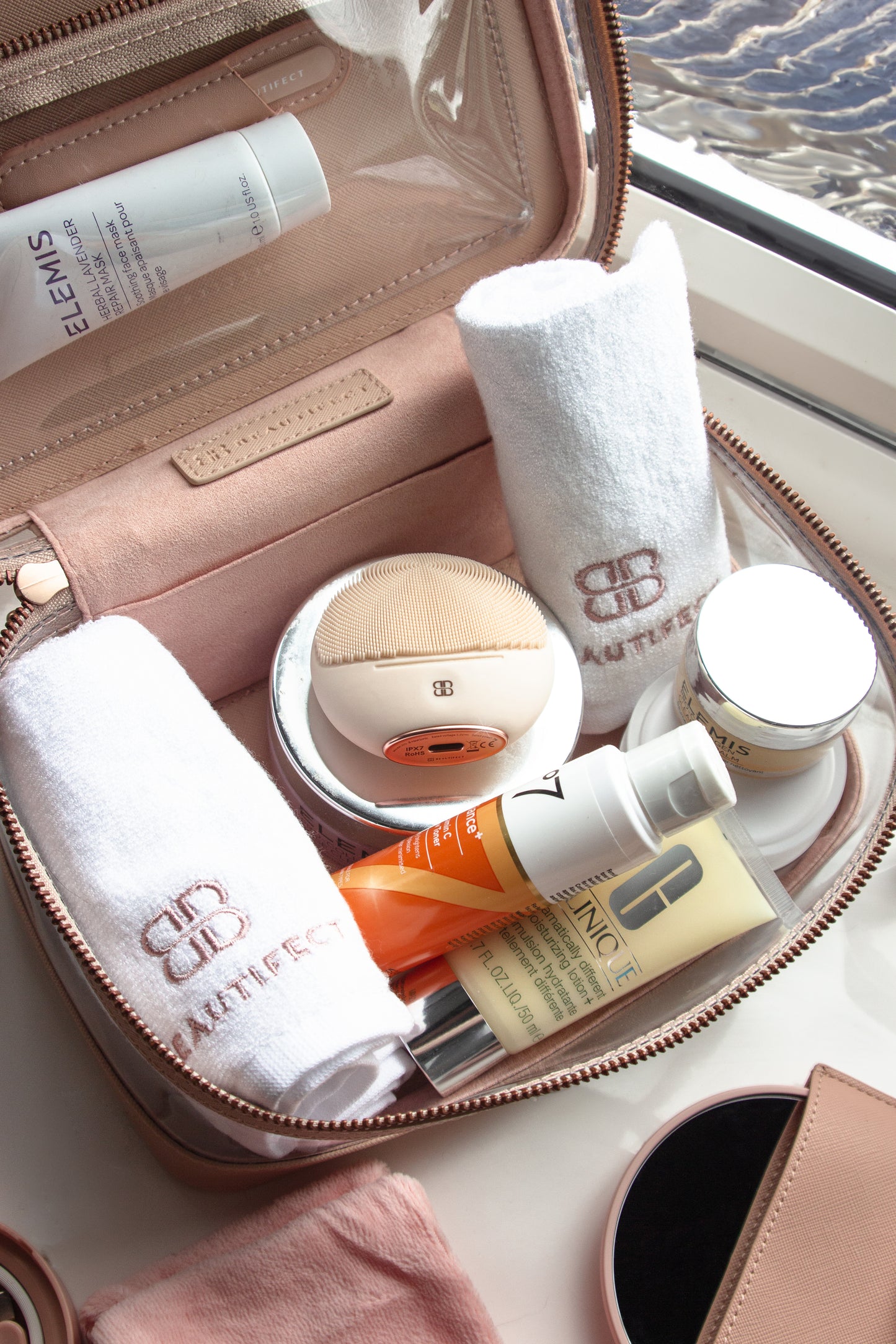 Gants de toilette infusés de bambou