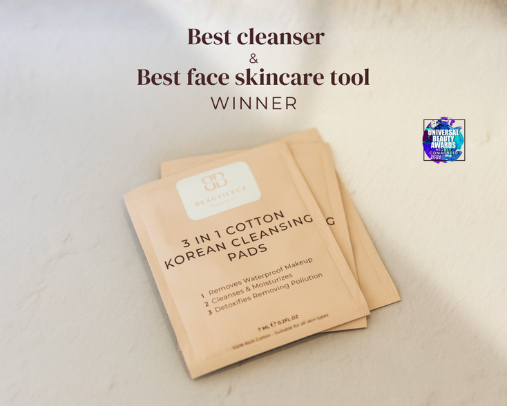 3-in-1 Cotton Korean Cleansing Pads