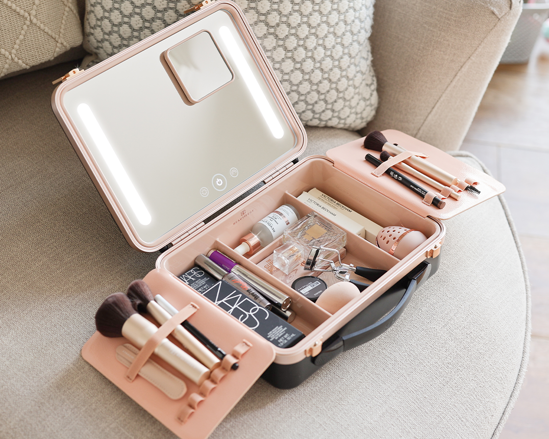 Makeup vanity suitcase hotsell