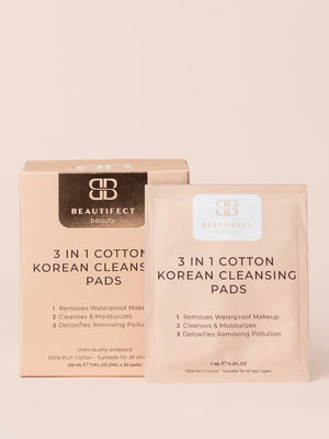 3-in-1 Cotton Korean Cleansing Pads