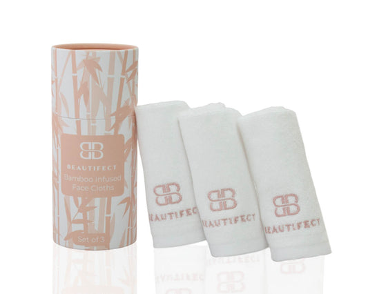 Beautifect Bamboo Infused Face Cloths