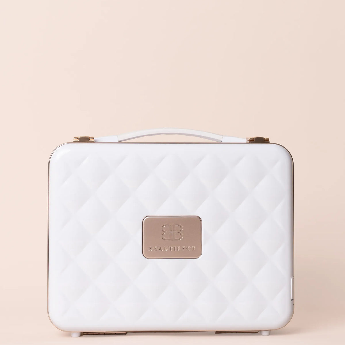 The Beautifect Box | White | Makeup Organiser With LED Mirror