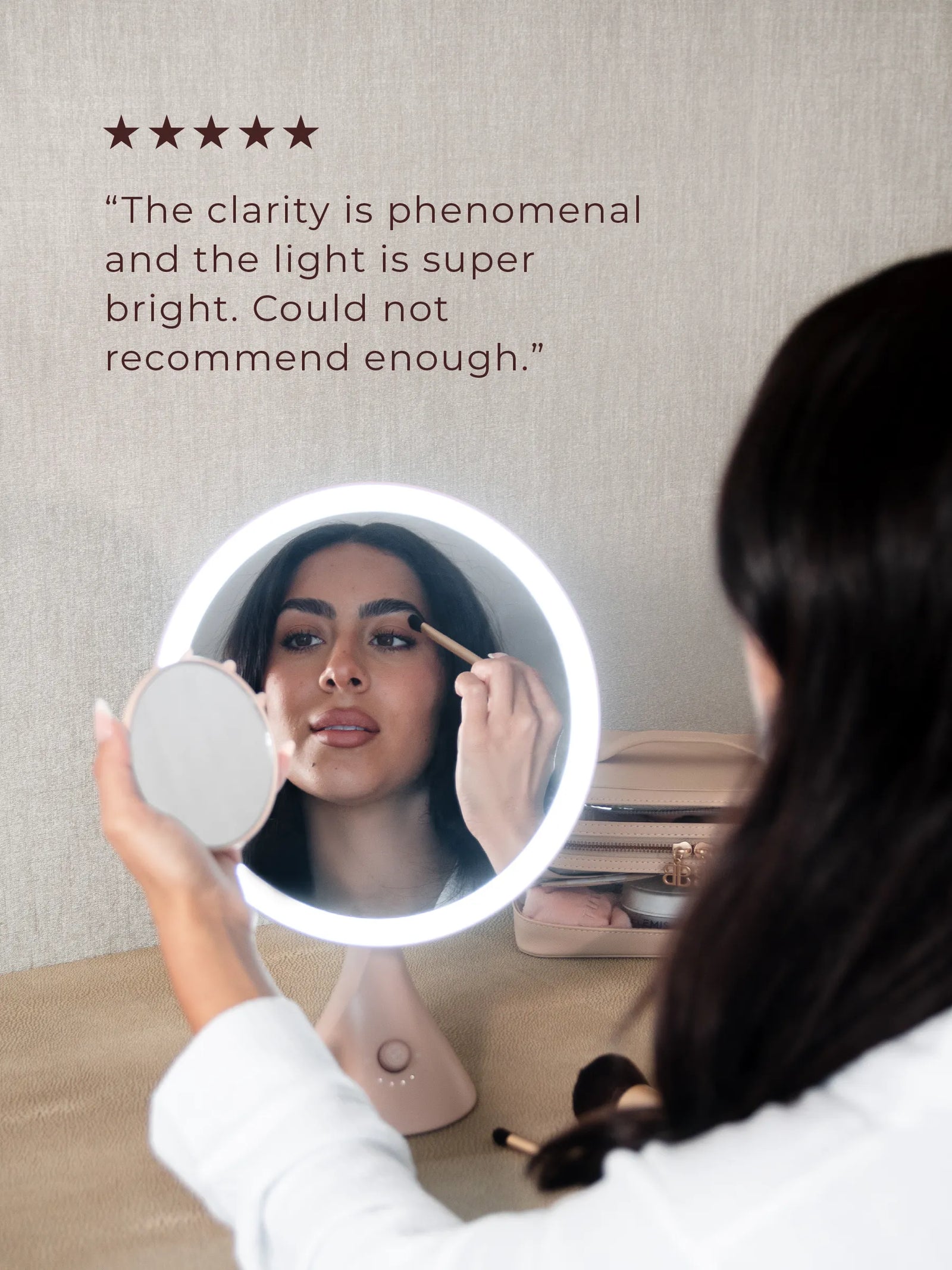 Glow Magnification Mirror