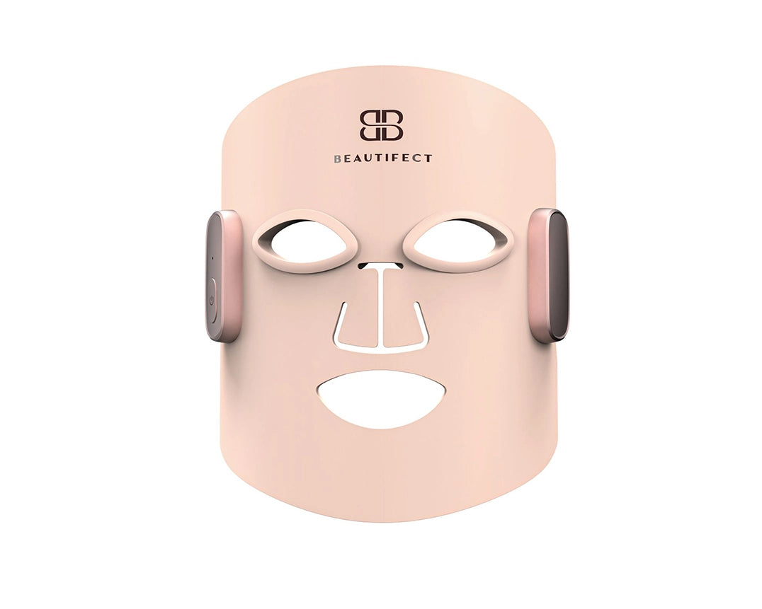 Beautifect LED face mask on a white background