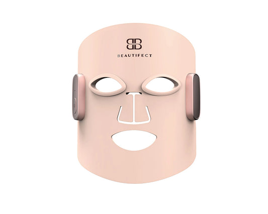 Beautifect LED face mask on a white background