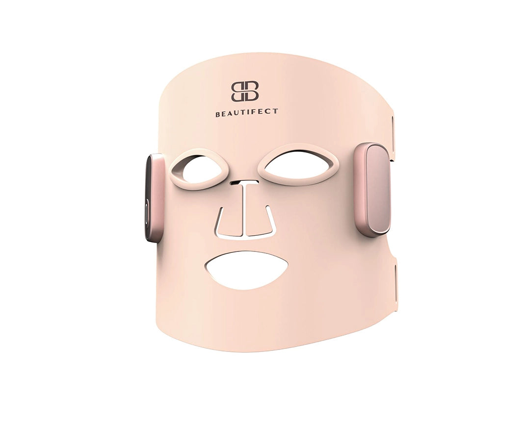Beautifect LED face mask on a white background
