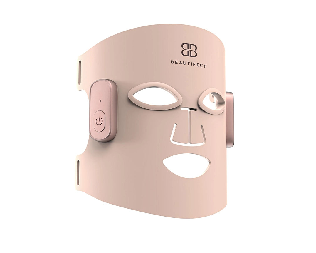Beautifect LED face mask on a white background